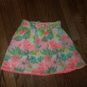 Girls flower skirt